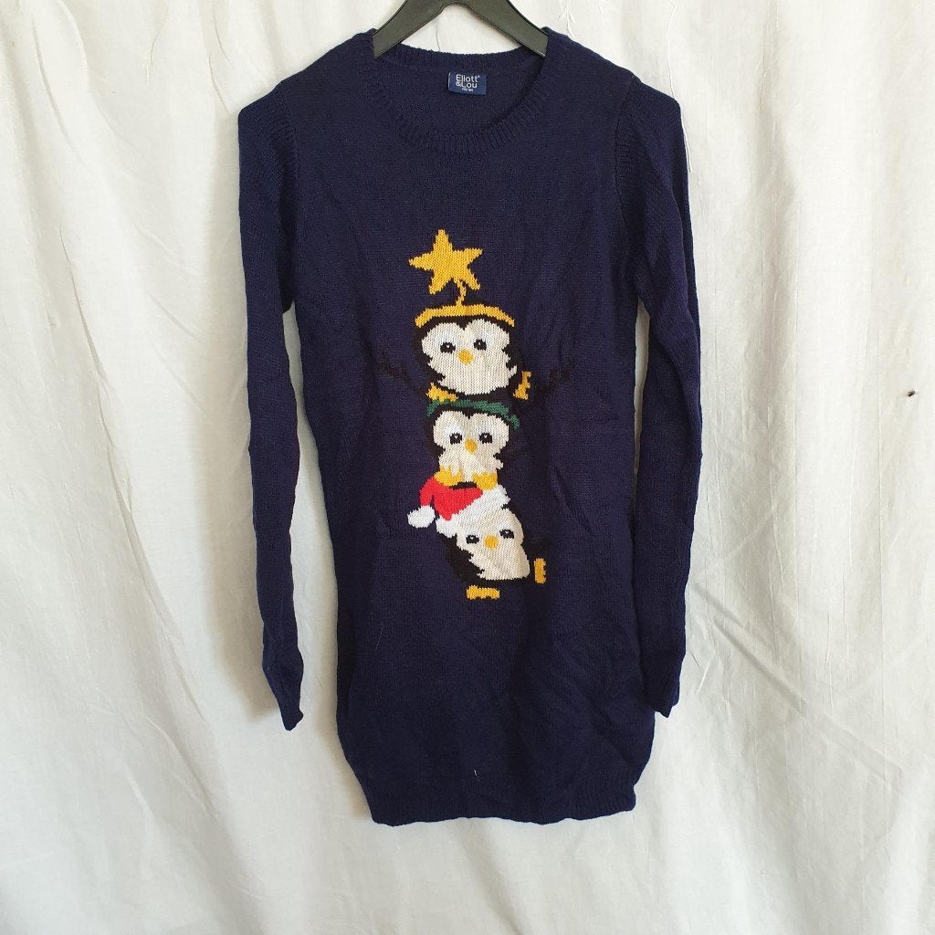 Leuke kerstjurk. Mt 158/164. Merk Eliott & Lou, Meisje, ., Ophalen of Verzenden, Zo goed als nieuw