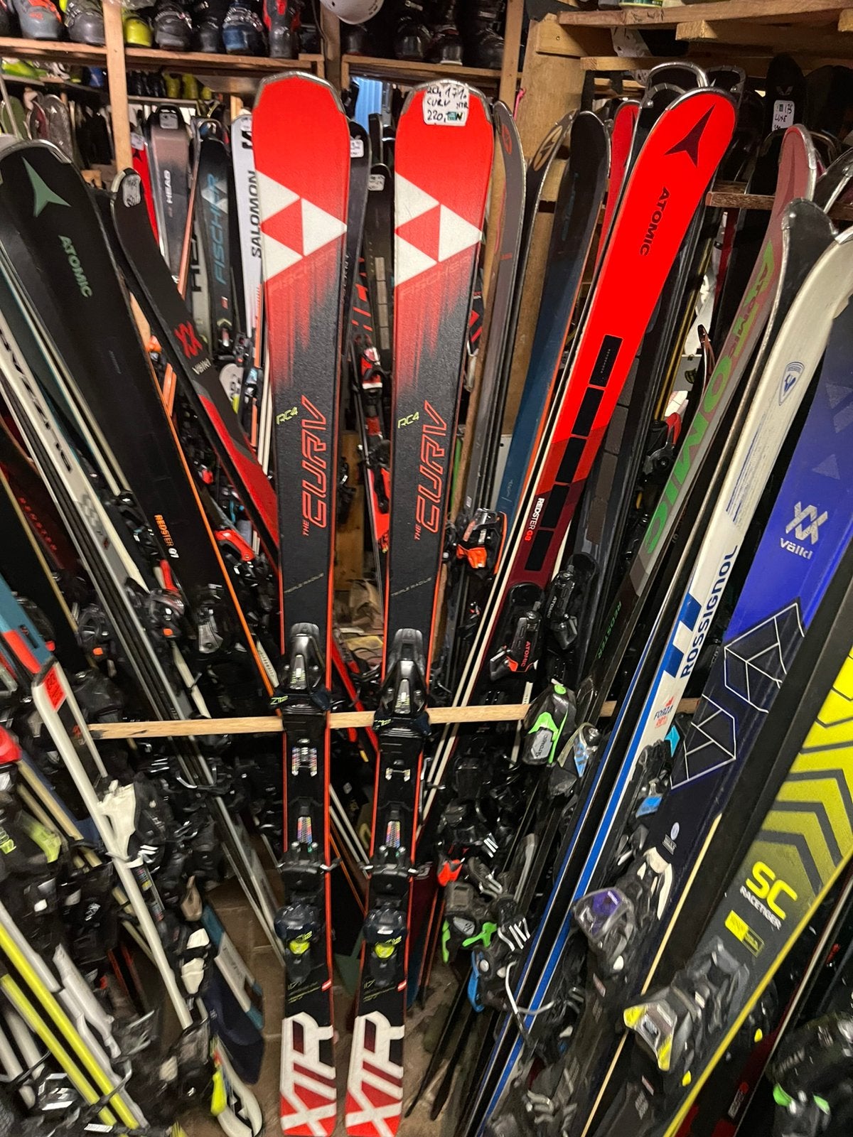 171cm Fisher the curv xtr carve skis, 160 tot 180 cm, Fischer, Ophalen of Verzenden, Zo goed als nieuw