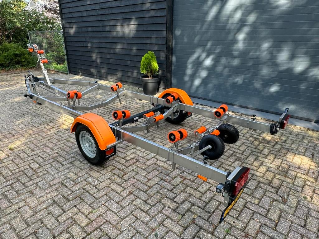 Vancleas Excelleron 1800-650 Demo RVS boottrailer aanbieding, Ophalen, 1500 tot 3000 kg, 6 tot 9 meter, Overige typen