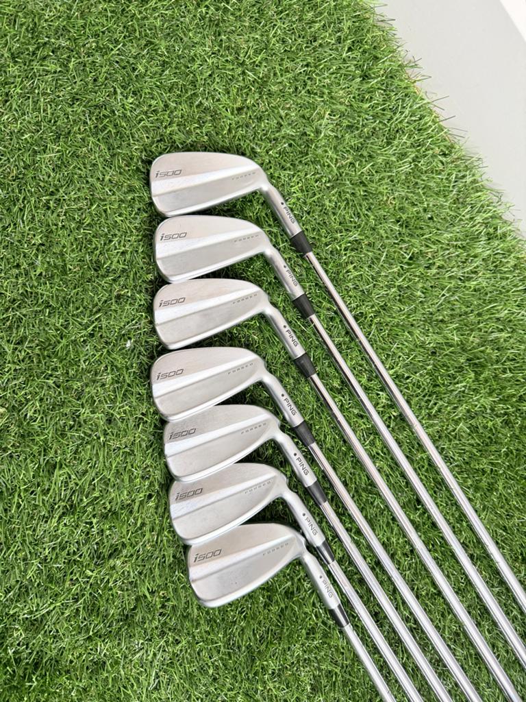 Ping i500 ijzer set 4-P Project X LZ 115g 5.5 shaft, Ophalen of Verzenden, Gebruikt, Set, Ping