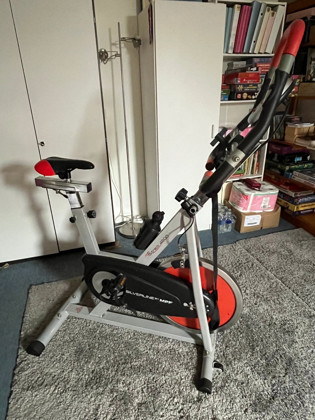 Spinningbike, Ophalen, Gebruikt, Spinningfiets, Metaal