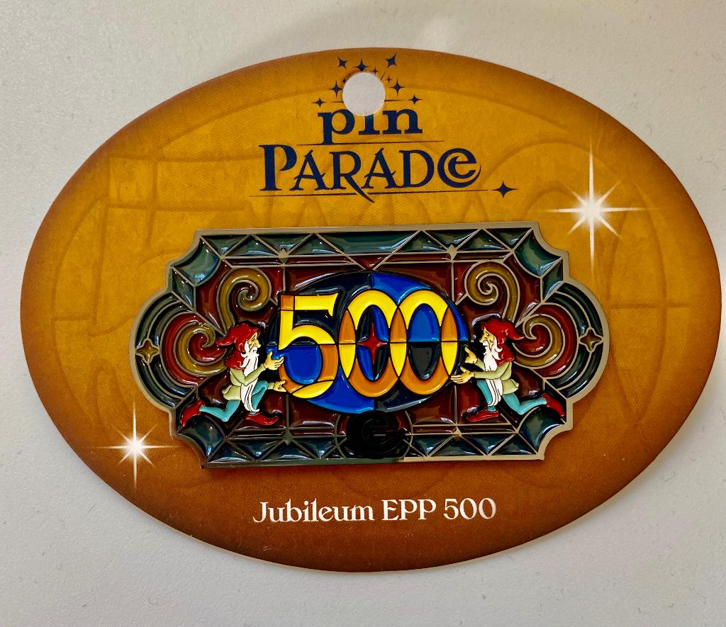 Efteling Pin, Jubileum 500e Limited Edition, Nieuw op Kaart, Ophalen of Verzenden, Nieuw, Speldje of Pin