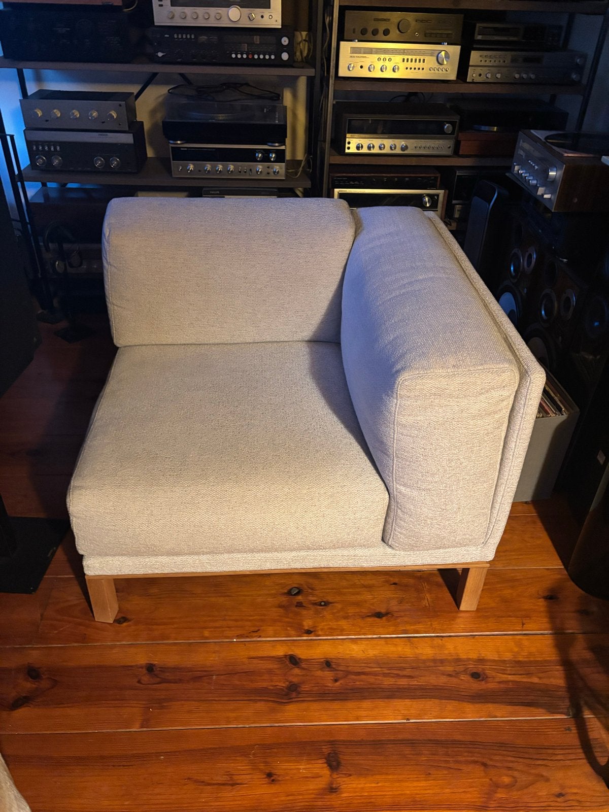 Bolia Cosy Rugmodule met armleuning rechts - Small, Ophalen, Eenpersoons, 75 tot 100 cm, Zo goed als nieuw
