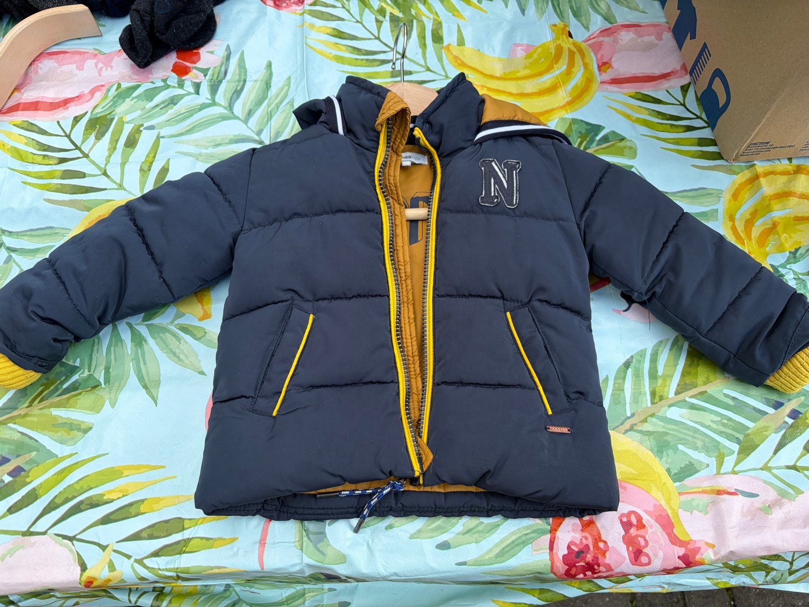 Noppies Kids Winterjas Maat 74 - Zo goed als nieuw, Kinderen en Baby's, Ophalen of Verzenden, Zo goed als nieuw, Jongetje, Jasje