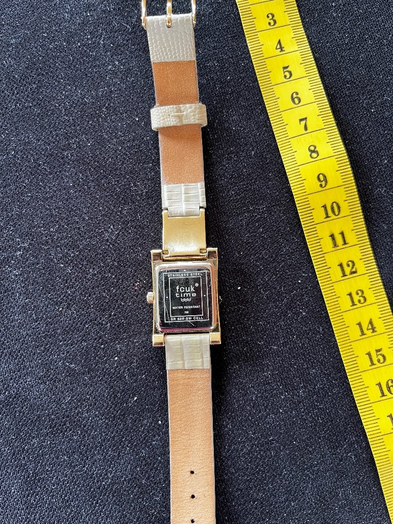 FCUK Dames Horloge, Overige merken, Leer, Verzenden, Polshorloge