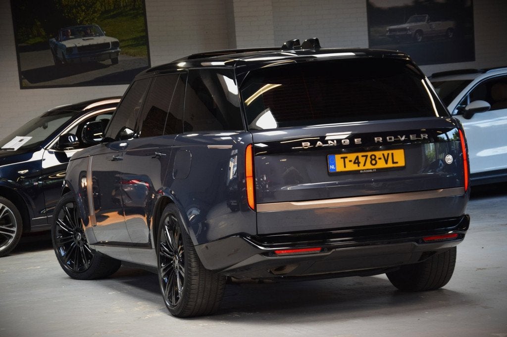 Land Rover Range Rover 3.0 P510e SV PHEV Panoramadak|1e Eig|, Auto's, Land Rover, Automaat, Gebruikt, 510 pk, Blauw