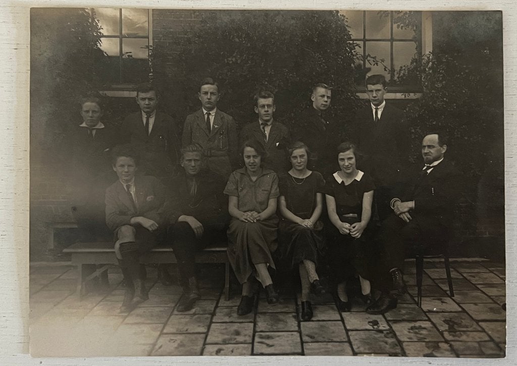 Oude schoolfoto ULO Alkmaar jaren '30, Ophalen of Verzenden, Voor 1940, Gebruikt, Foto