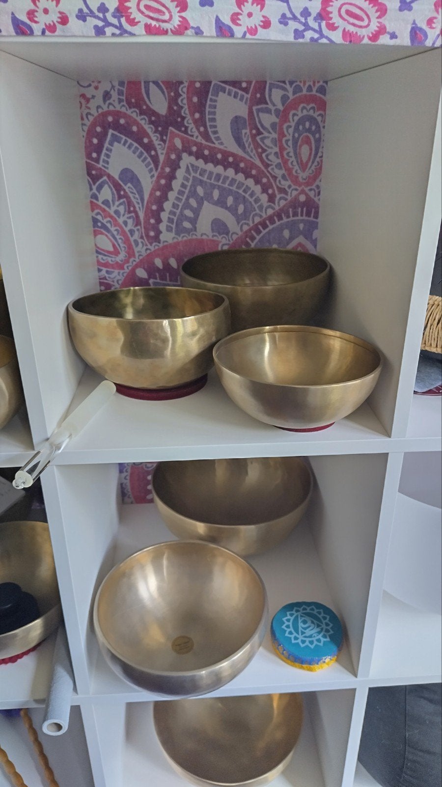 Peter Hess klankschalen set, Ophalen, Zo goed als nieuw, Melodische percussie