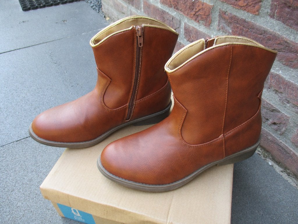 enkellaarsjes maat 35 nieuw, Meisje, Nieuw, Bleu Queen, Ophalen of Verzenden