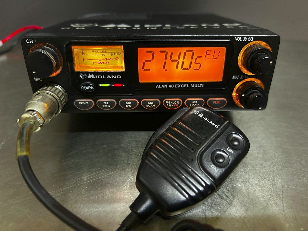 CB  Alan 48 Exel MULTI  27 MC, Telecommunicatie, Verzenden, Zo goed als nieuw, Zender en Ontvanger