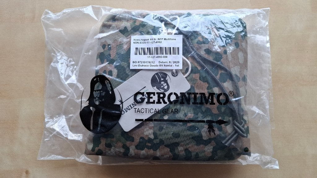 Tactical Gear - Hoes Rugzak - Defensie 60L, Ophalen of Verzenden, Nieuw, Overige merken
