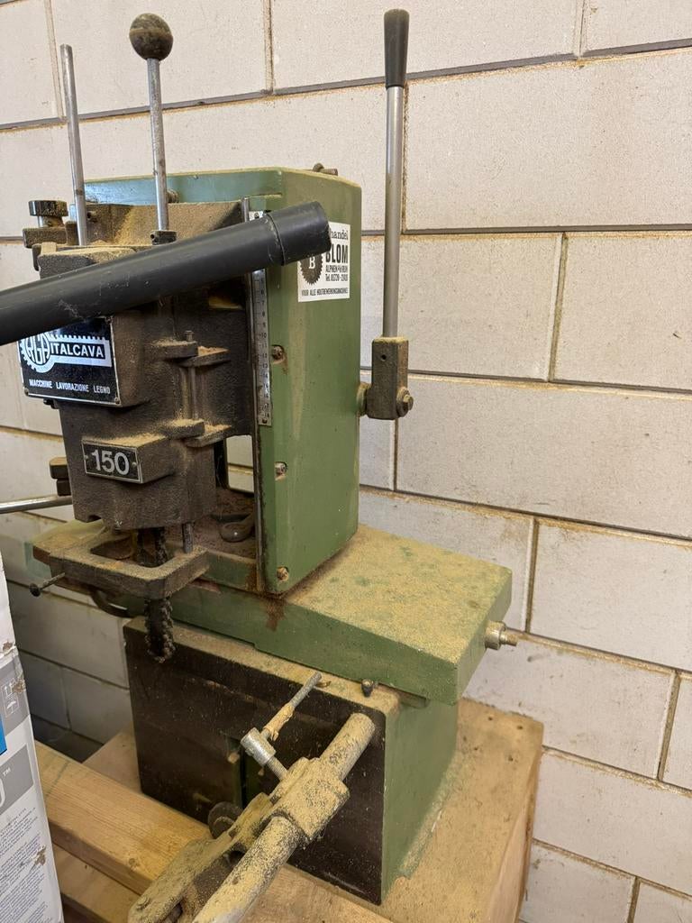 Italcava 150 Ketting Langgatboormachine – Professioneel, Doe-het-zelf en Verbouw, Ophalen, Zo goed als nieuw, Elektrisch