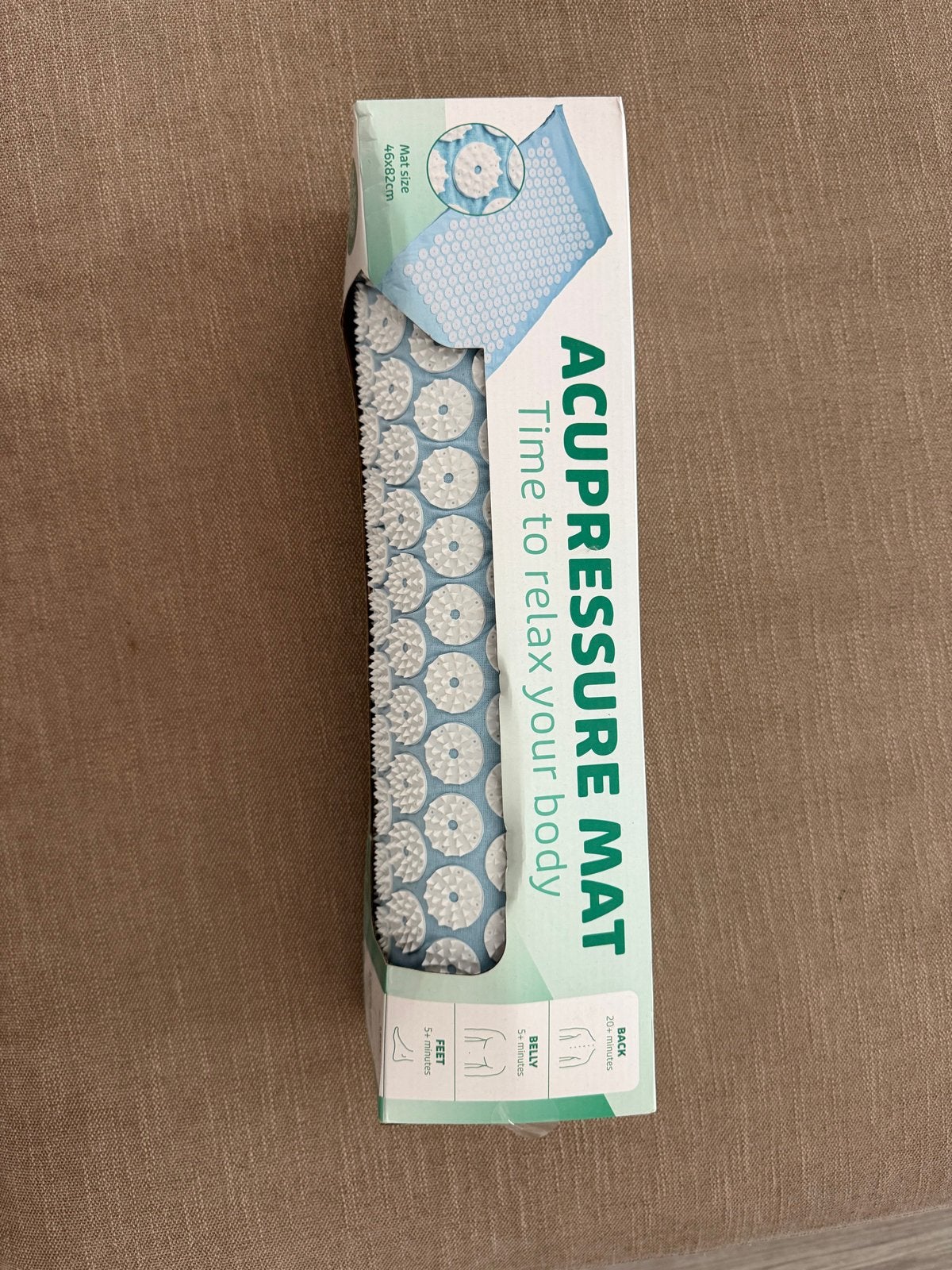 Nieuw acupressuur mat - ontspanning en welzijn, Ophalen of Verzenden, Nieuw, Overige typen