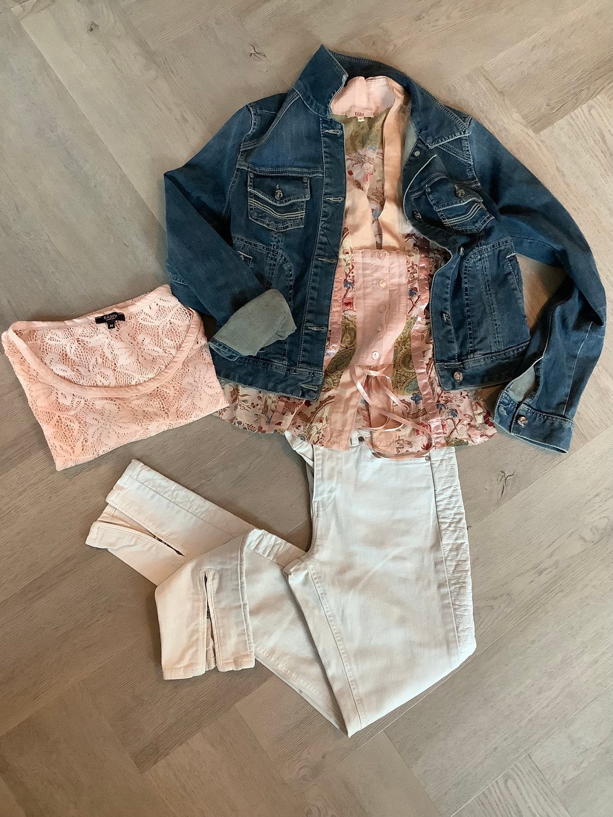 Leuke Set didi jeansjasje+MaissonScott broek&Didi Top Nieuw, Ophalen of Verzenden, Zo goed als nieuw, Maat 38/40 (M)