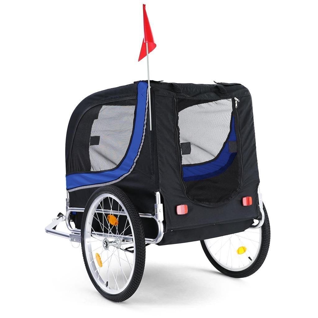 Hondenfietskar Fietskar Hond Opvouwbaar Blauw /Zwart Tot 40, Verzenden, Automotive Parts, A.parts@hotmail.nl, Trasmolenlaan 12 3447 GZ Woerden