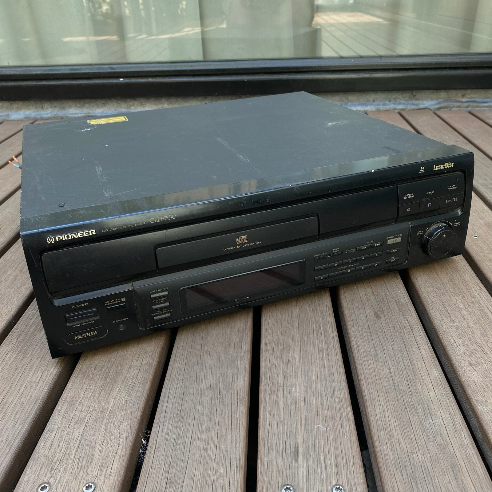 Pioneer CLD-700 CD CDV LD Speler - LaserDisc Speler, Ophalen of Verzenden, Gebruikt, Pioneer