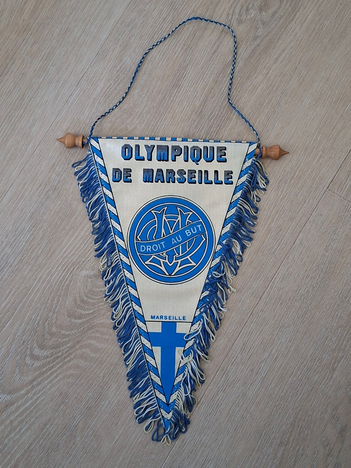 Olympique Marseille Vaan, Ophalen of Verzenden, Buitenlandse clubs, Vaantje of Sjaal