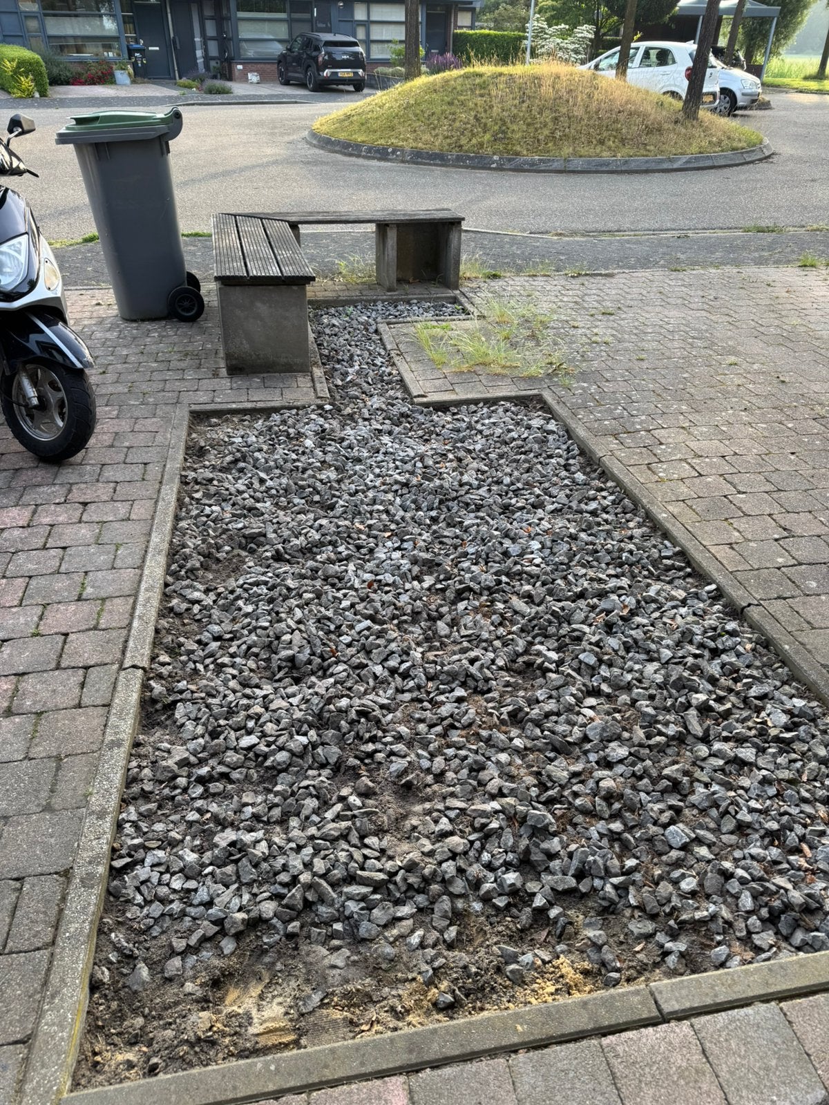 Gratis ophalen, Tuin en Terras, Grind, Keien en Split, Ophalen of Verzenden, Gebruikt