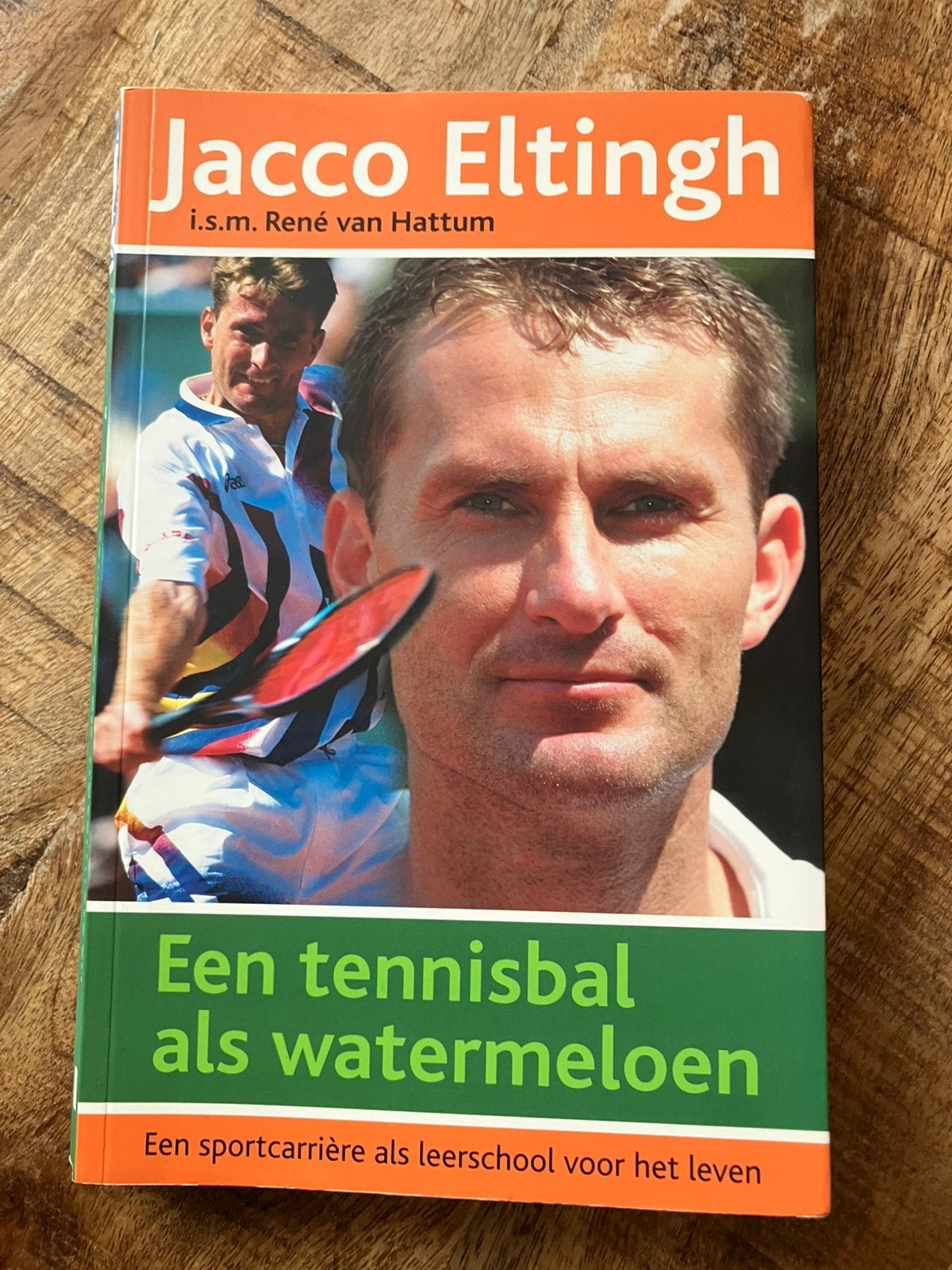 Een tennisbal als watermeloen., Boeken, Ophalen, Gelezen, Balsport