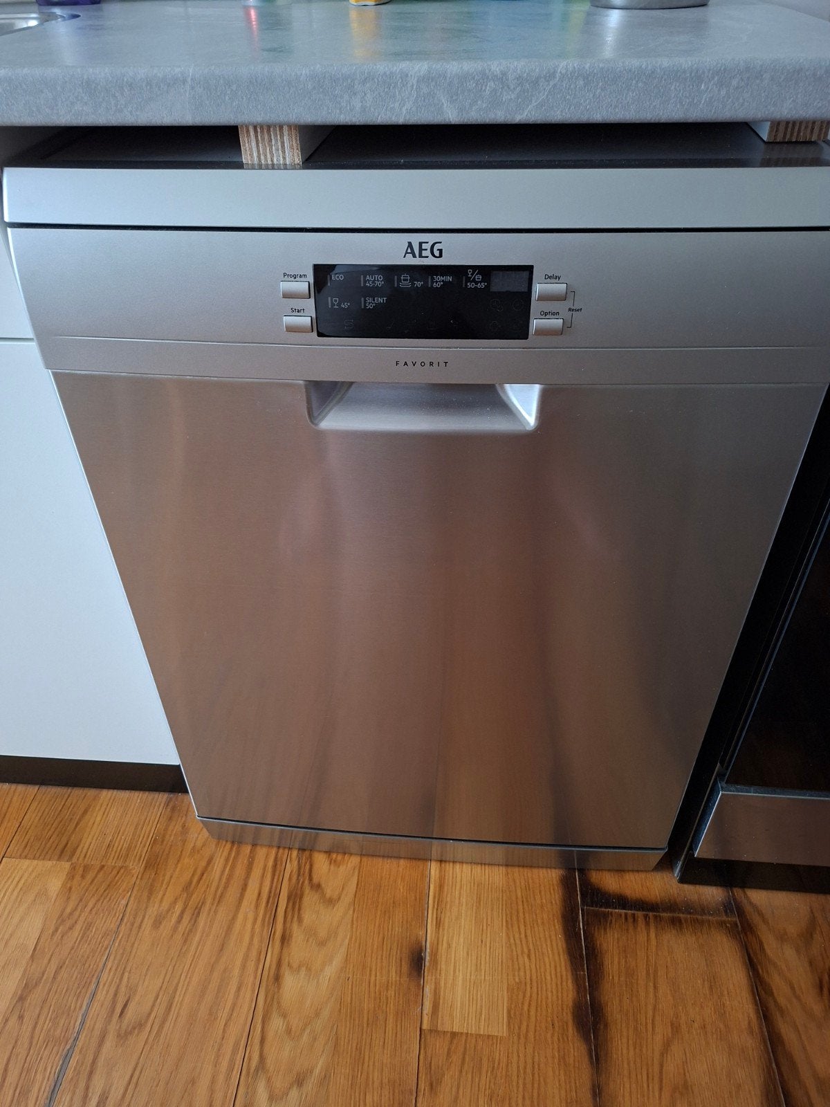 Aeg vaatwasser, Ophalen, Zo goed als nieuw, Inbouw, 45 tot 60 cm