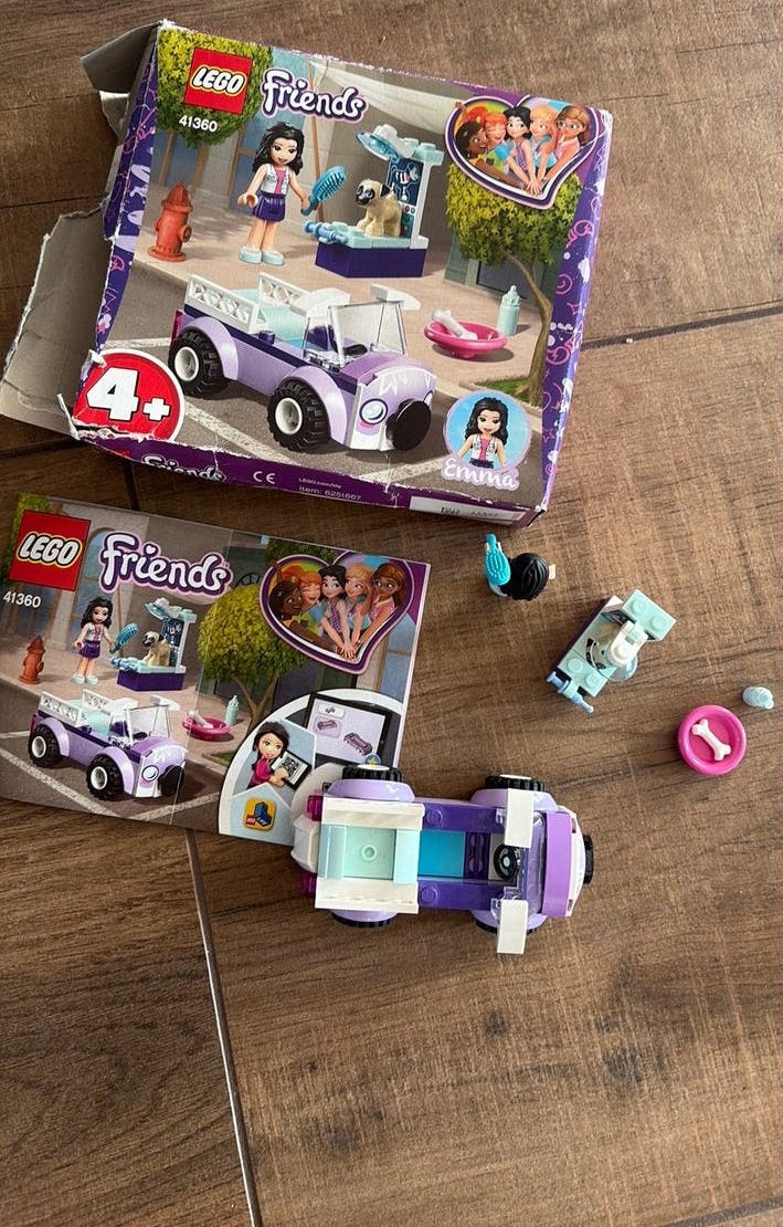 Lego friends 41360 4 plus. Emma's mobiele dierenkliniek, Inclusief instructies, Lego, Friends, Ophalen of Verzenden