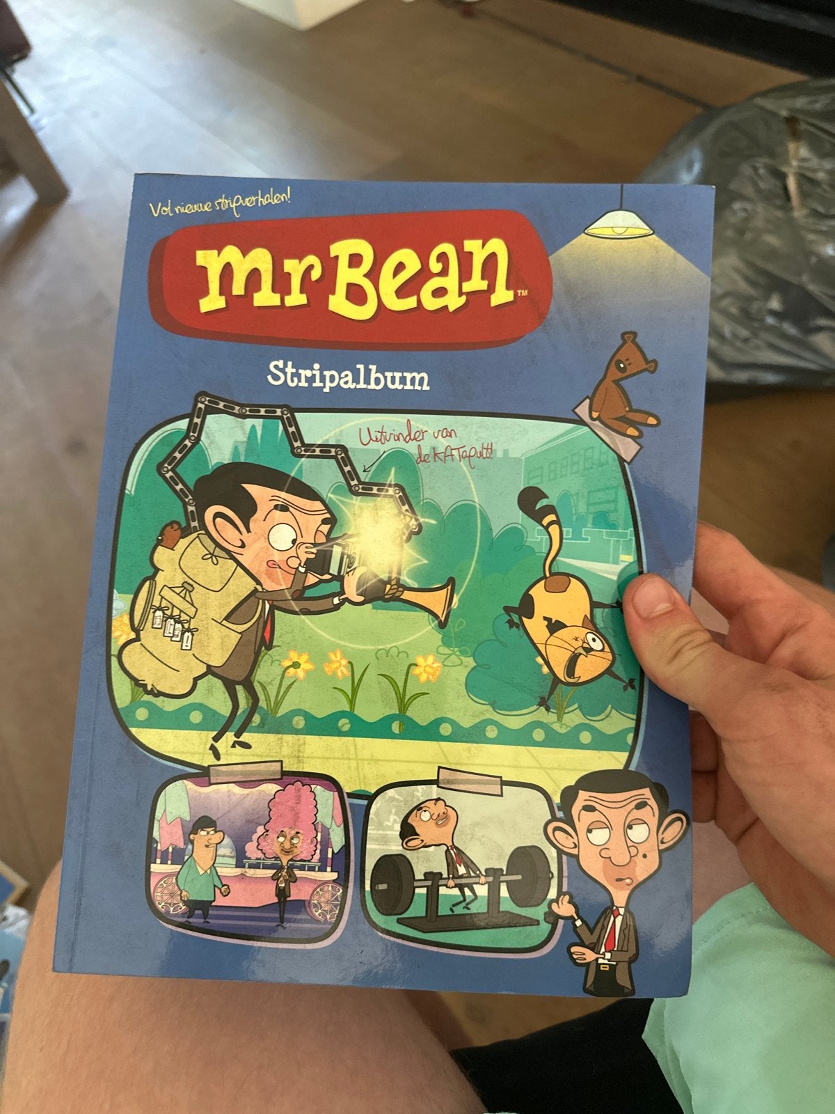 Mr. Bean Striptalbum - Vol nieuwe stripverhalen!, Boeken, Eén stripboek, Ophalen, Zo goed als nieuw