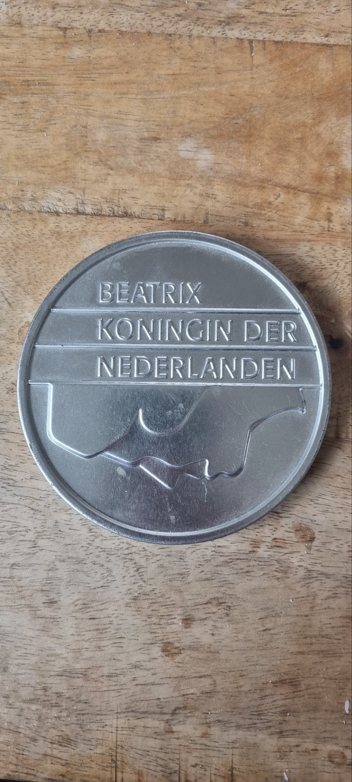 Herinneringsmunt Beatrix Koningin der Nederlanden 2001, Ophalen of Verzenden, Koningin Beatrix, Overige waardes, Losse munt