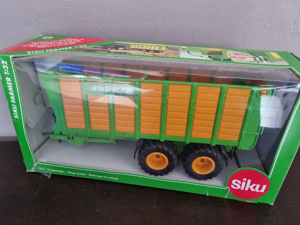 SIKU 2873 Silagewagen, Hobby en Vrije tijd, Modelauto's | 1:32, Ophalen of Verzenden, Zo goed als nieuw, Tractor of Landbouw, SIKU