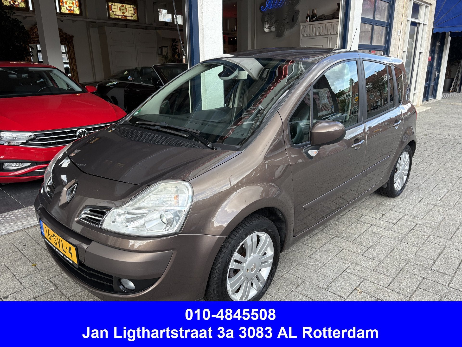 Renault Grand Modus 1.6-16V Exception AUTOMAAT (bj 2011), Auto's, Euro 5, Gebruikt, 4 cilinders, Bruin