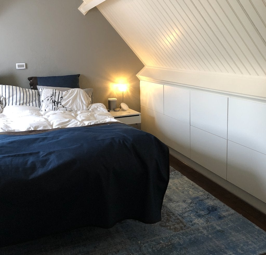 IKEA Besta kastenwand 4.20 cm voor schuin dak, Ophalen, Gebruikt, Wit Modern, 50 tot 100 cm