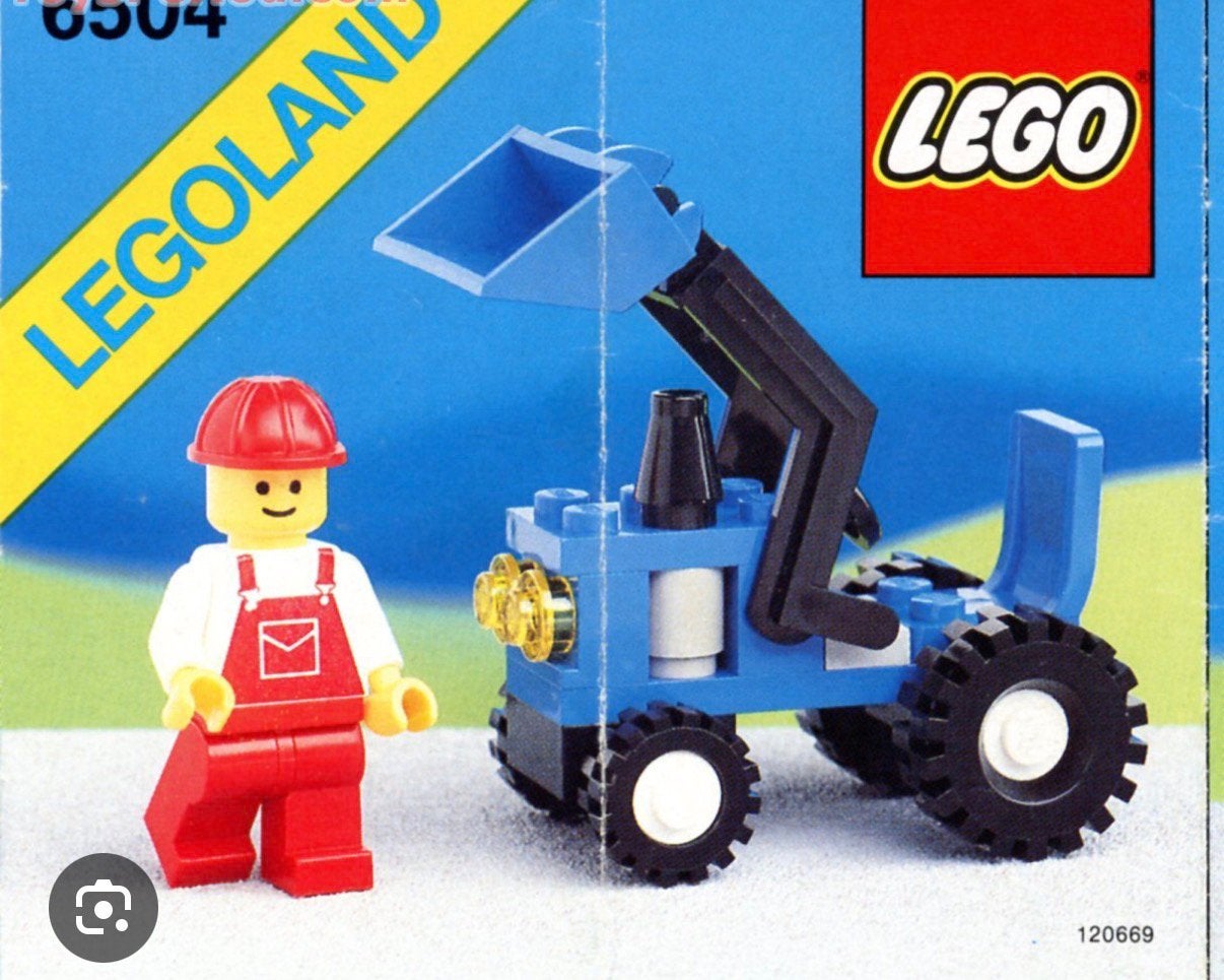 Lego 6504 ~ Tractor, Gebruikt, Overige thema's, Lego, Ophalen of Verzenden
