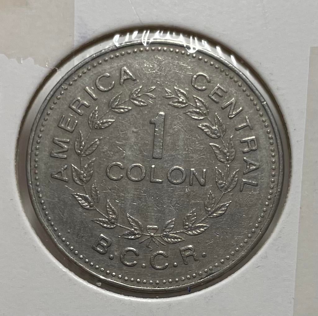1 colon Costa Rica 1976, Ophalen of Verzenden, Midden-Amerika