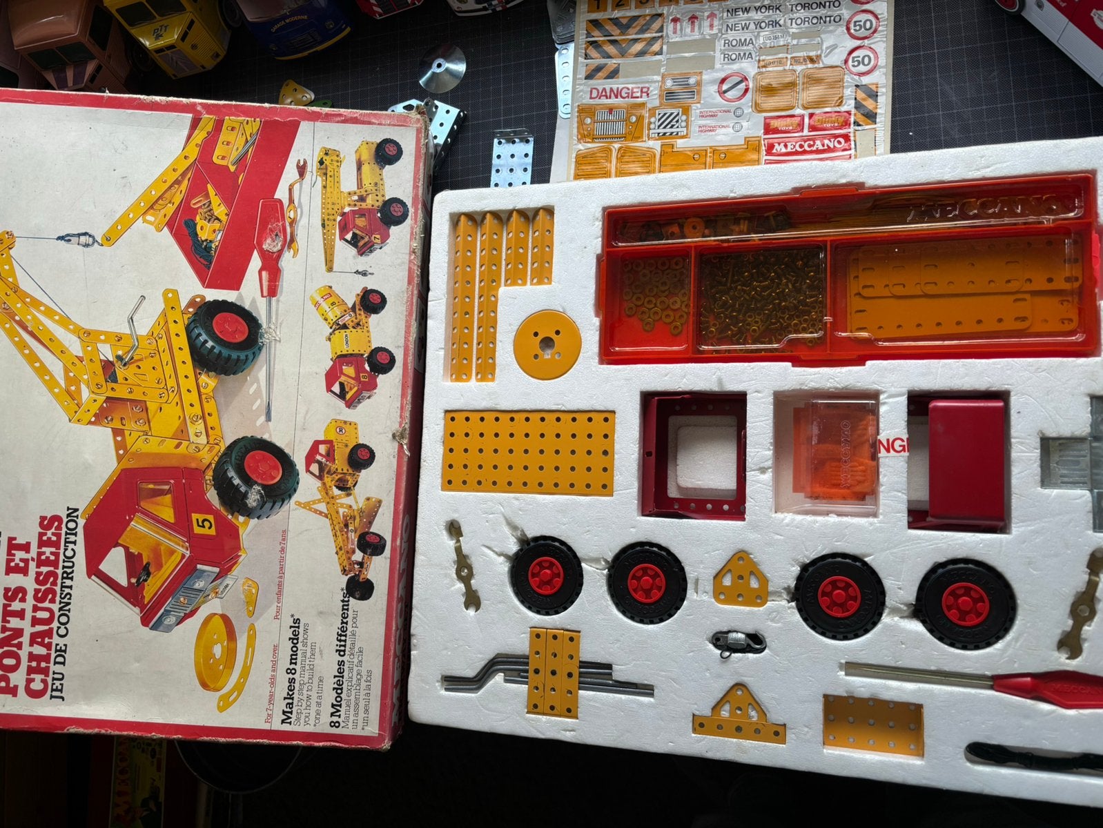 Meccano highway construction set, Ophalen of Verzenden