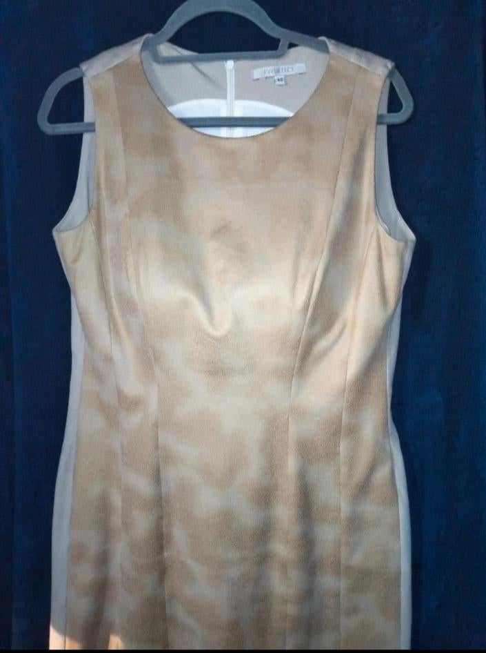 Jurk, Maat 38/40 (M), Beige, Ophalen of Verzenden, Zo goed als nieuw