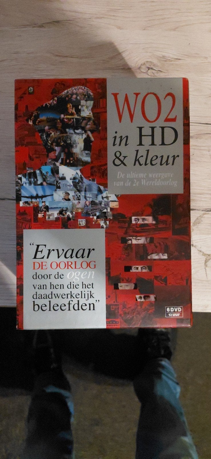 wo2 in HD en Kleur 6dvd box 13uur, Engels, Oorlog of Misdaad, Nederlands, Ophalen of Verzenden
