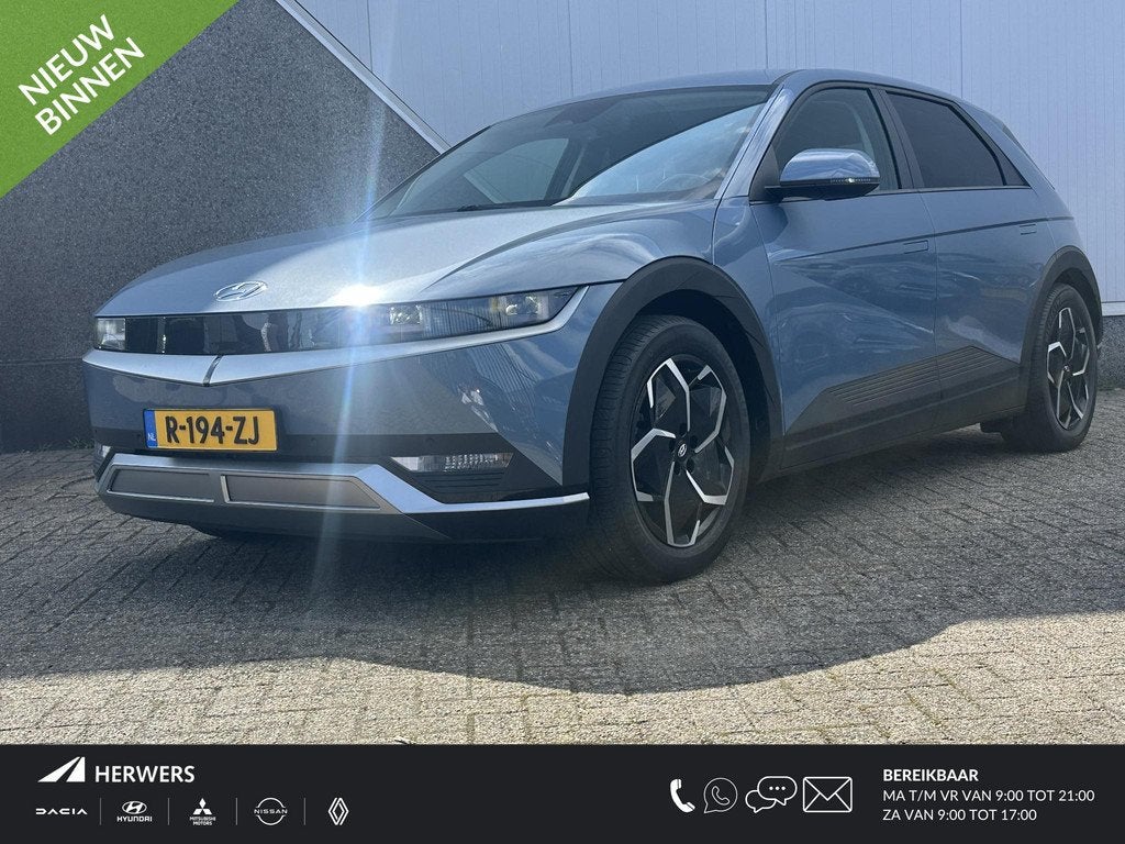 Hyundai IONIQ 5 Connect+ 73kWh / Adaptieve Cruise Control /, Automaat, Achterwielaandrijving, Gebruikt, Blauw