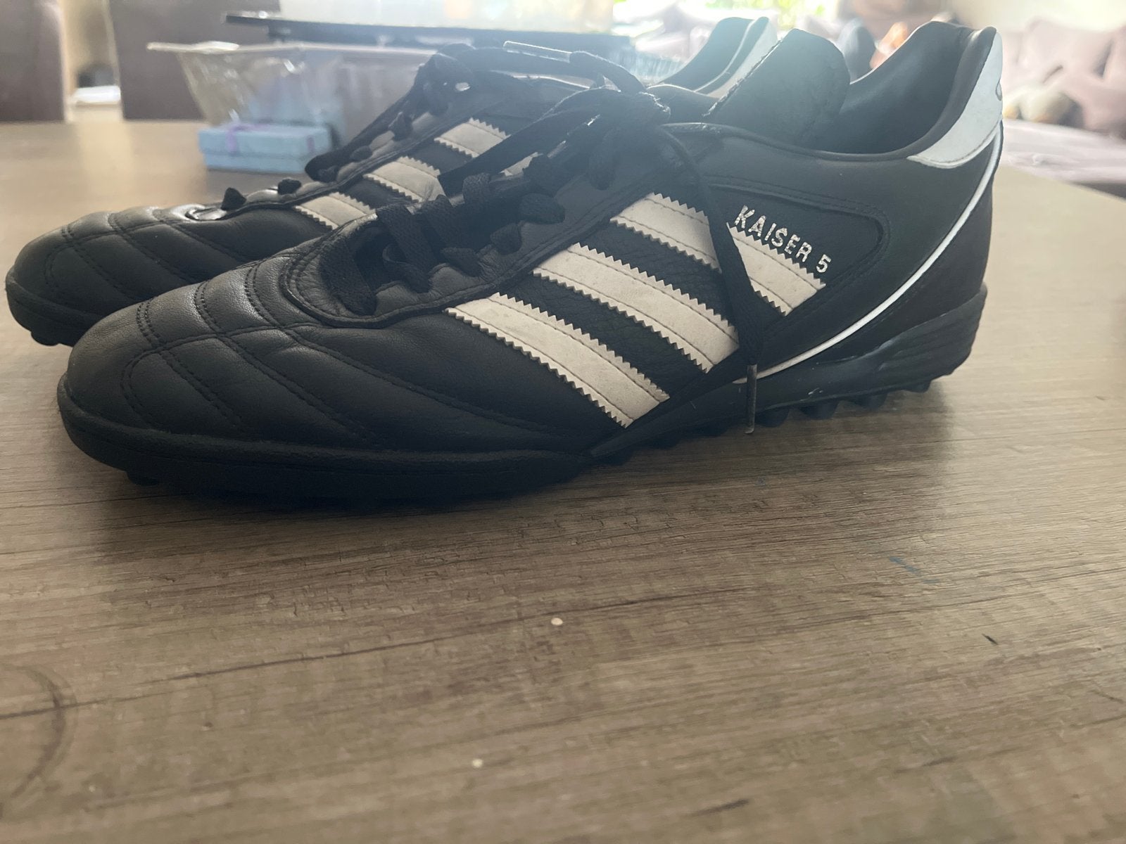 Adidas Kaiser 5 voetbalschoenen voor kunstgras, Ophalen, Gebruikt, Schoenen, Maat L