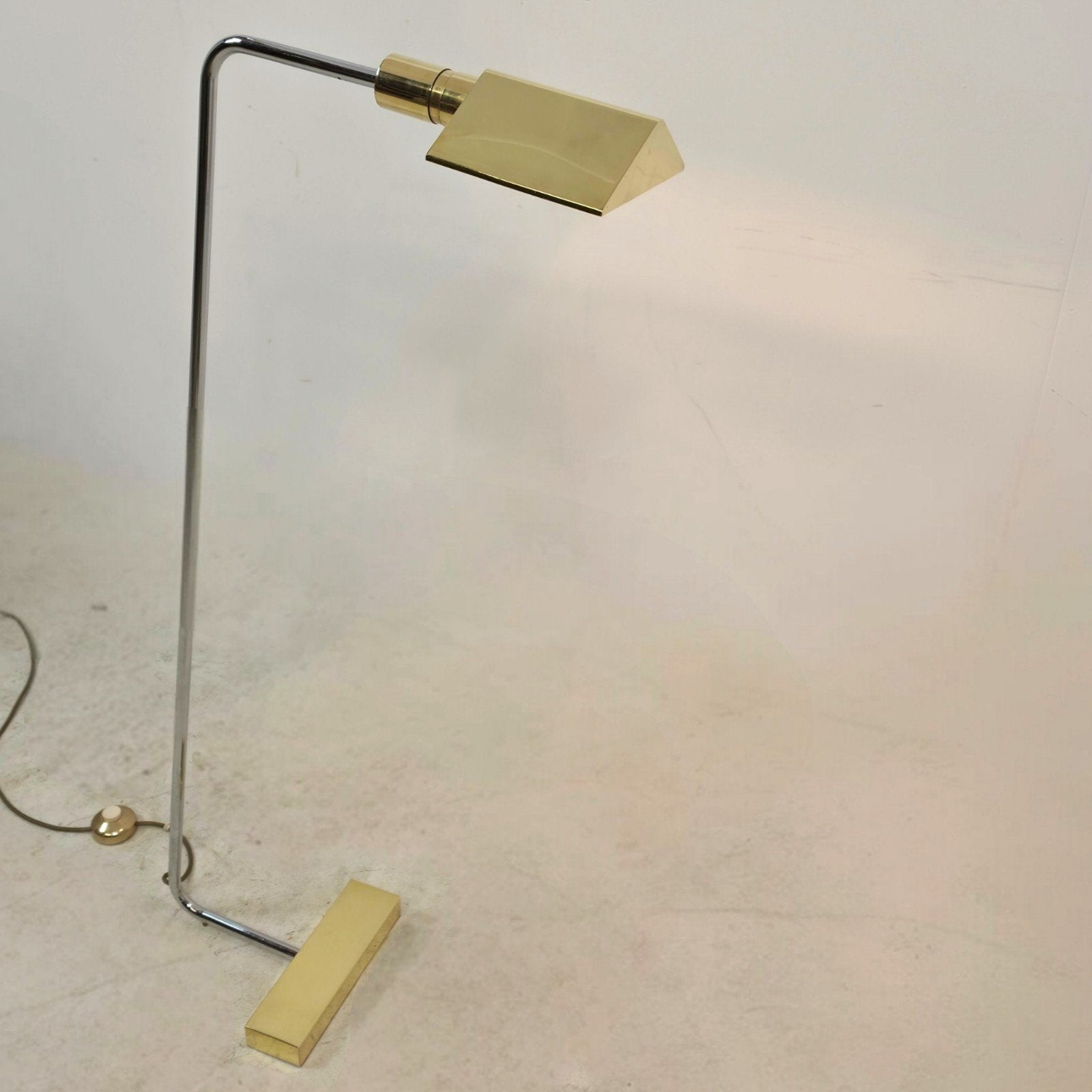 Cedric Hartman voor Jack Lenor Larsen vloerlamp NO.1 60s, Ophalen, Metaal