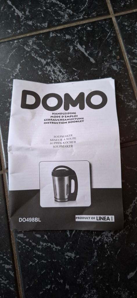 Domo soepmaker DO498BL, Ophalen of Verzenden, Nieuw
