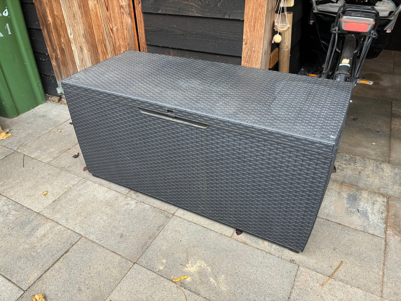 Opbergbox, Ophalen, Gebruikt