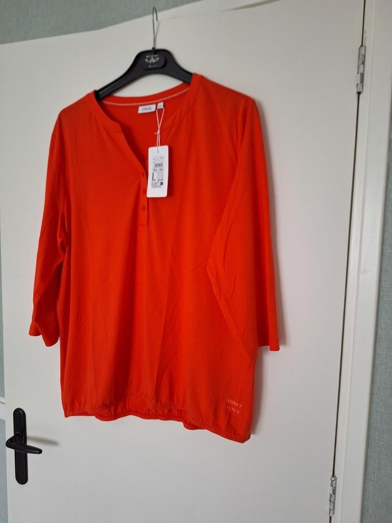 Cecil top in oranje, Ophalen of Verzenden, Nieuw, Maat 46/48 (XL) of groter, Oranje