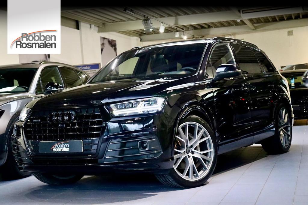 Audi Q7 3.0 TDI Quattro Pro Line + 7p FULL (EXPORT PRICE), Automaat, Gebruikt, 241 €/maand, Zwart