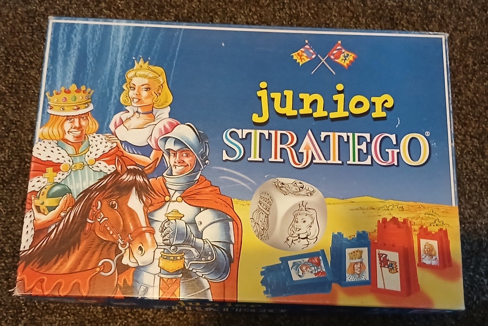 Junior Stratego, Hobby en Vrije tijd, Gezelschapsspellen | Bordspellen, Een of twee spelers, Ophalen of Verzenden, Gebruikt, Jumbo