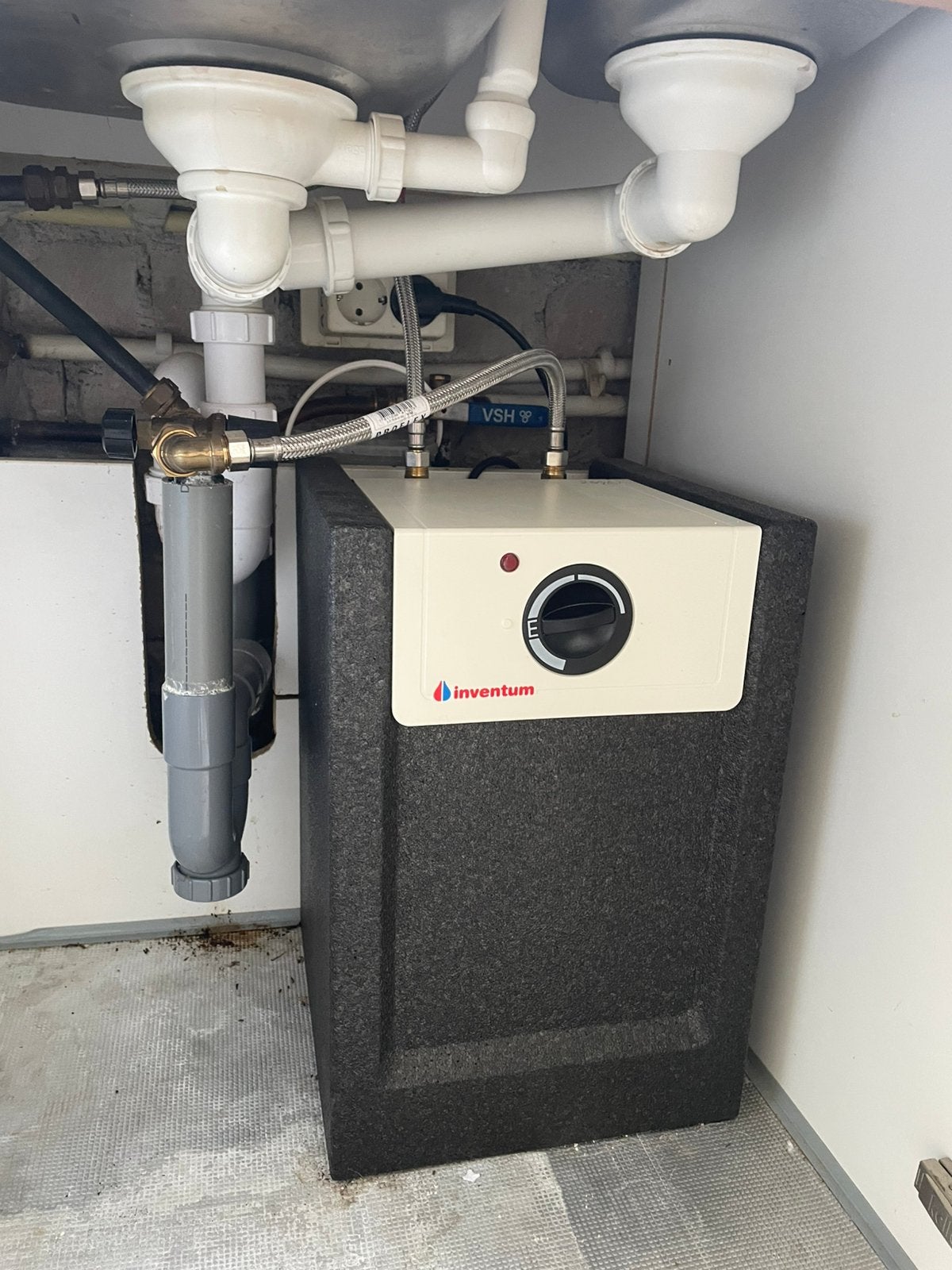 Inventum Q10 boiler, Ophalen, Boiler, Zo goed als nieuw, Minder dan 20 liter