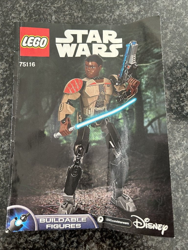 Lego Star Wars 75116 Finn, Gebruikt, Star Wars, Lego, Compleet