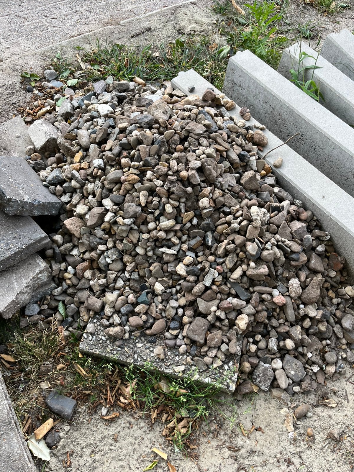 Berg keien GRATIS, Tuin en Terras, Ophalen, Gebruikt