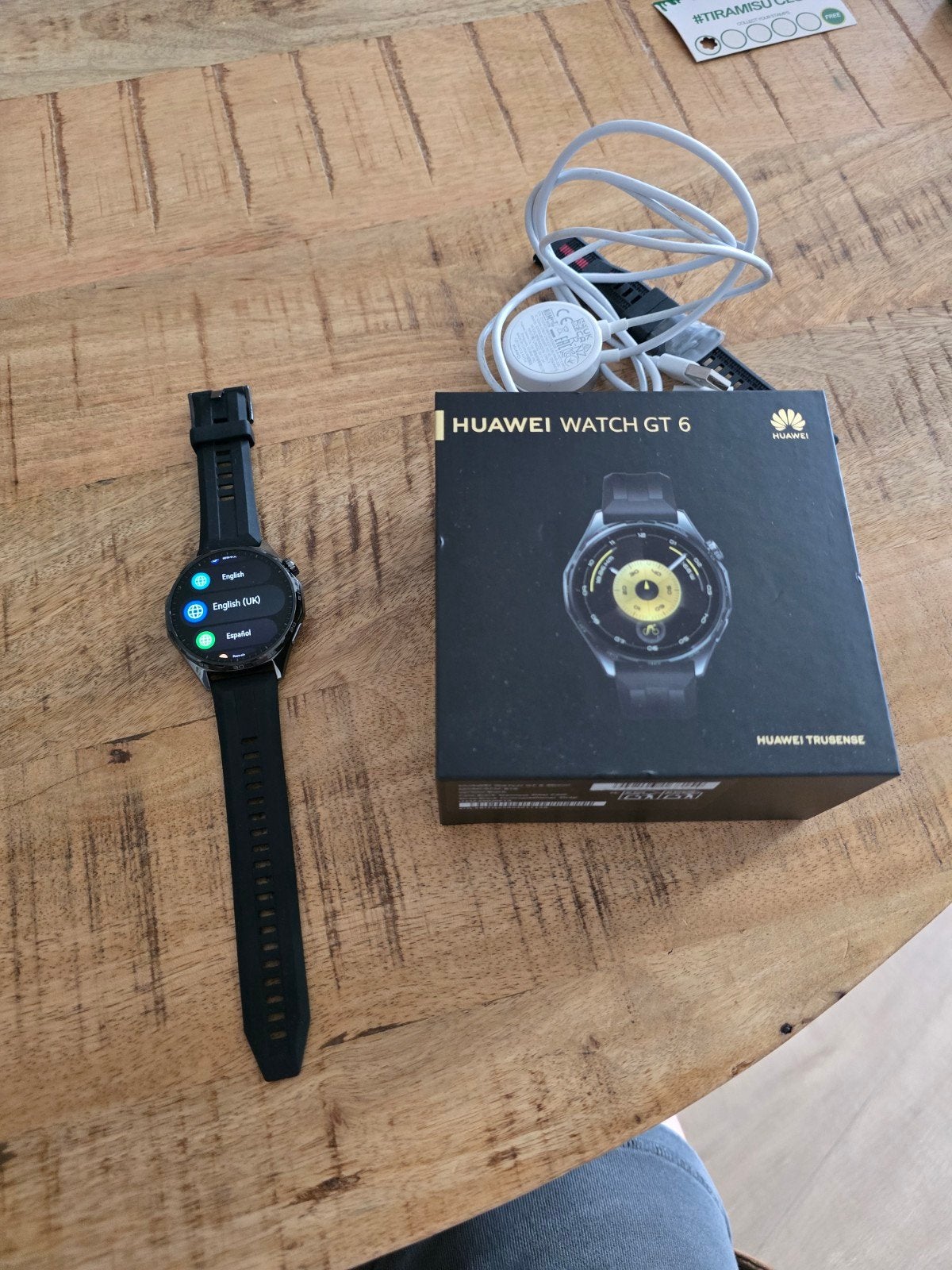 Huawei GT 6, Sieraden, Tassen en Uiterlijk, Smartwatches, Android, Zwart, Ophalen of Verzenden