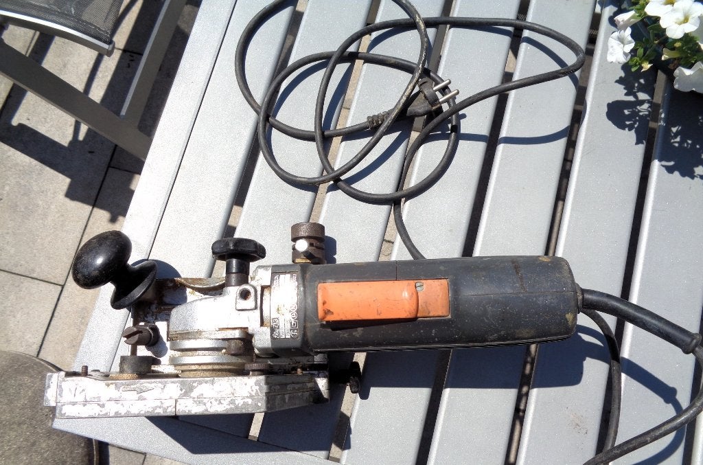 Elu DS140 lamellenfrees, Doe-het-zelf en Verbouw, Gereedschap | Freesmachines, Ophalen, Gebruikt, Elu (de Walt), Lamellenfrees