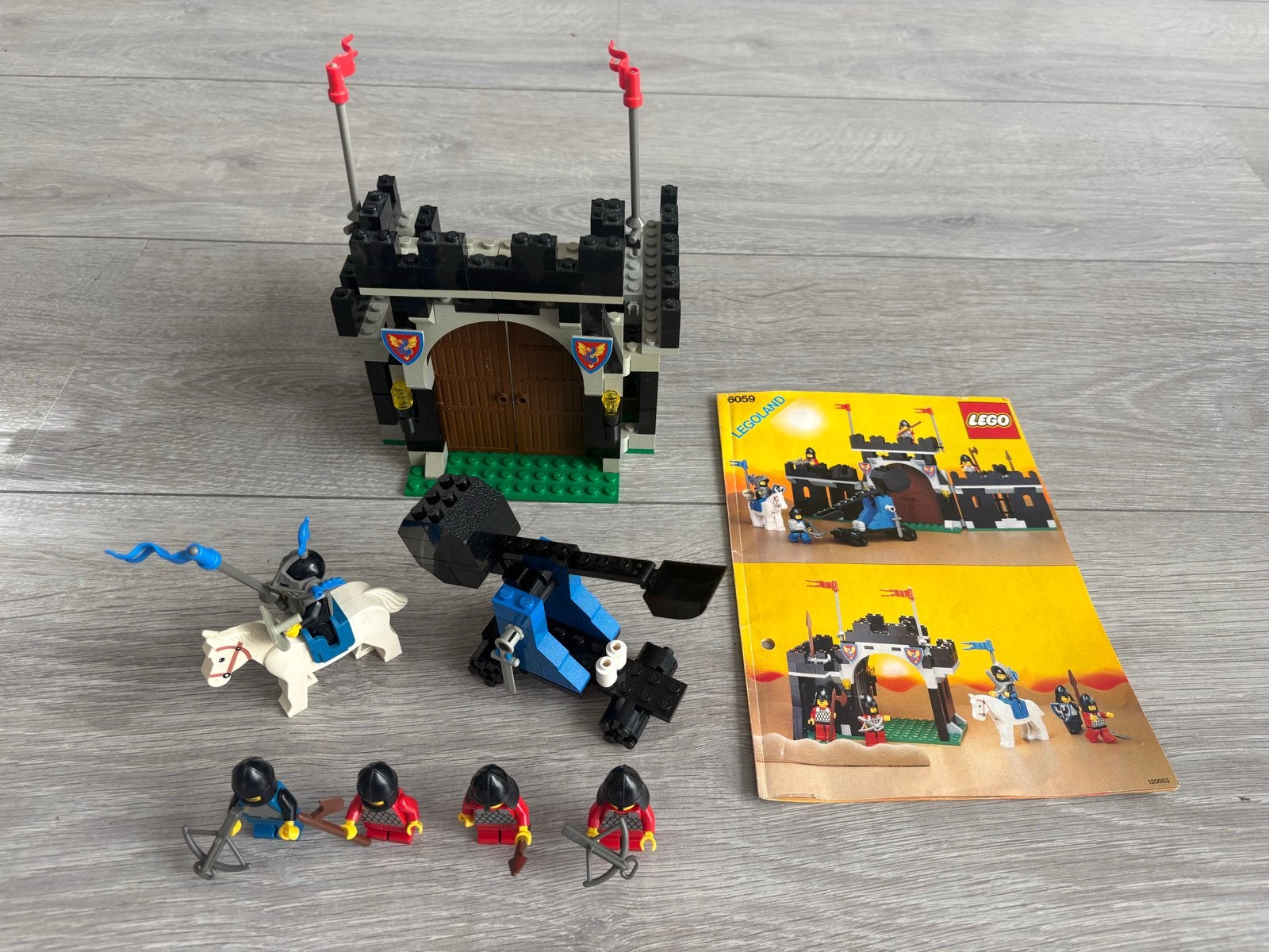 Lego castle 6059  - Knights Stronghold- Vintage, Kinderen en Baby's, Gebruikt, Lego, Ophalen of Verzenden, Castle