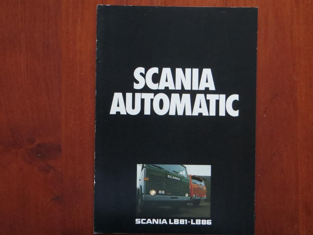 Scania Automatic LB81 en LB(S)86 (1980), Ophalen of Verzenden, Nieuw, Overige merken
